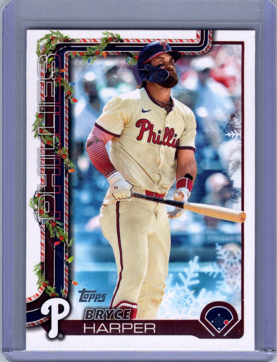 2025 Topps Holiday - Bryce Harper #H69