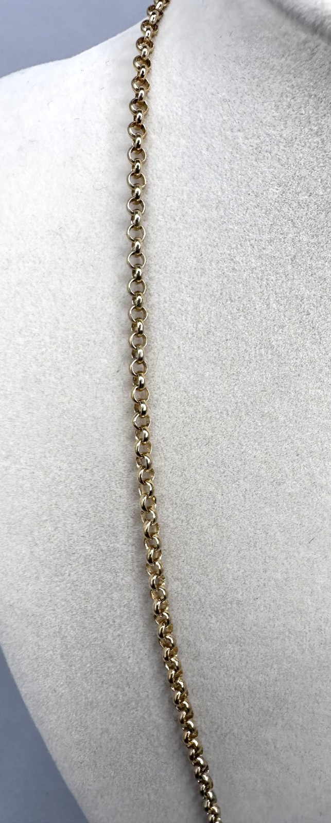 Solid 925 Sterling Silver Two-Tone Silver & Gold … - image 4