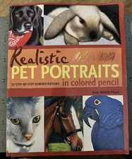 Realistic Pet Portraits in Colored Pencil by Anne Demille Flood (2004)