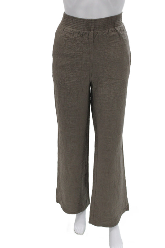 Zara Womens Dress Pants Brown Bohemian Viscose Size S