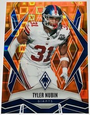 2025 Panini Phoenix - Tyler Nubin #63 Orange Pandora /189 Giants