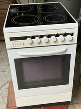 Privileg 6755 Elektroherd Freistehend 50 cm mit Ceranfeld Weiß