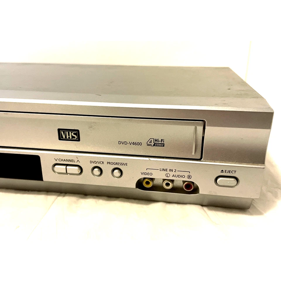 Samsung DVD-V4600A VCR VHS DVD Reproductor Combo 4 Cabezales Hi-Fi VHS FUNCIONA-DVD NO FUNCIONA Foto 4 de 4