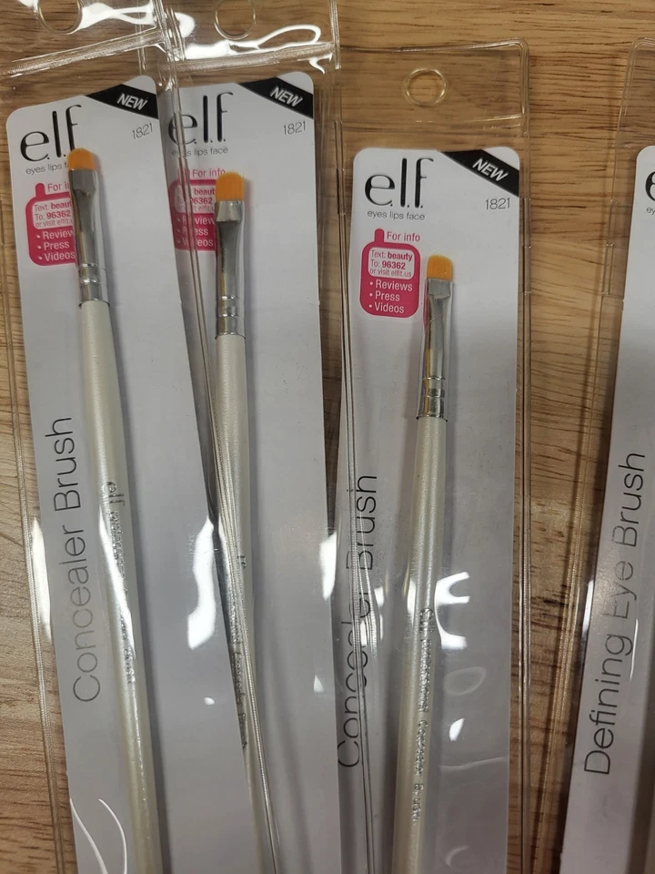 Lote de 12 cepillos de belleza elf Cosmetics NUEVOS EN PAQUETE Foto 2 de 4