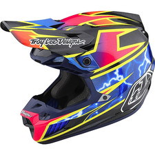 Troy Lee Adults SE5 Carbon Motorcycle Helmet ...