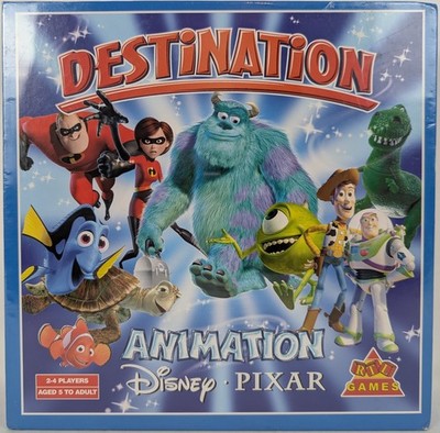 Destination Animation Disney Pixar Familie Party Brettspiel Brandneu & Versiegelt