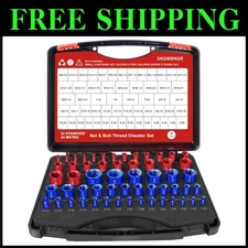 57Pcs Thread Checker Set - Standard & Metric Gauges