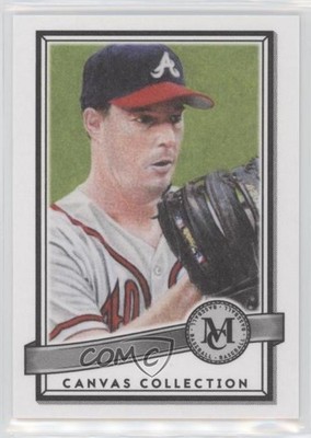 2016 Topps Museum Collection Canvas Greg Maddux by James Henry Smith HOF 0e3