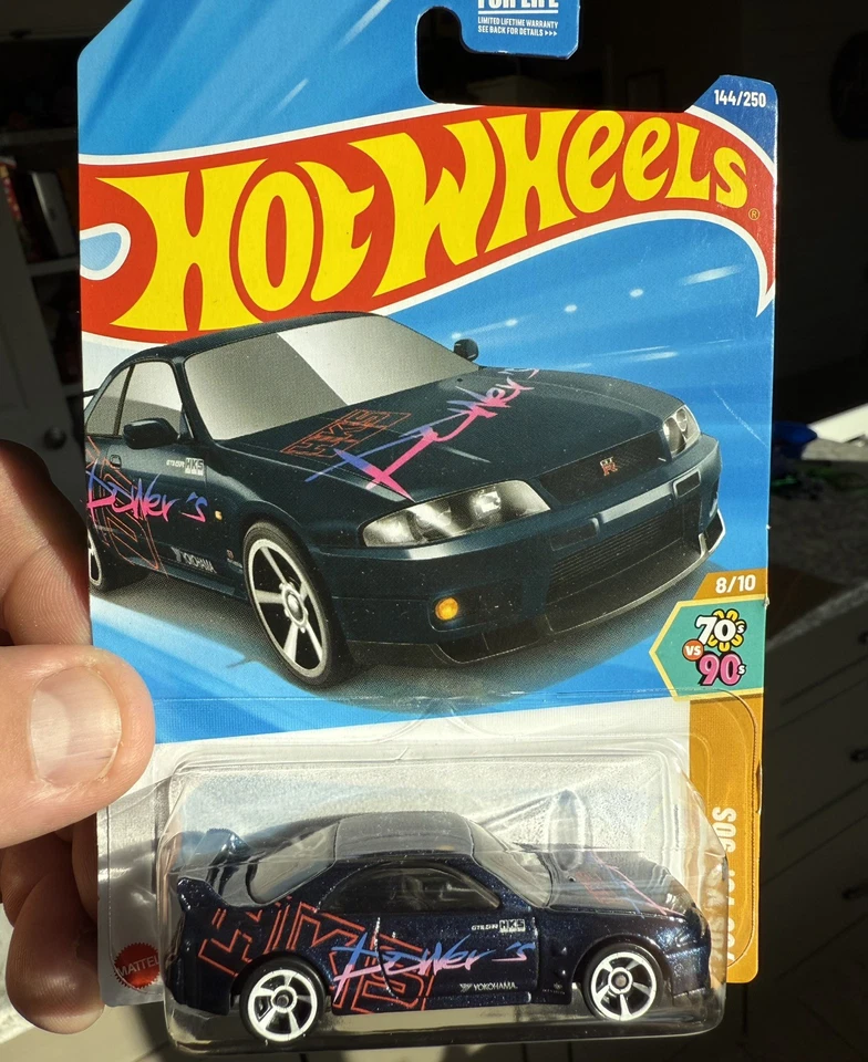 Nuevo 2025 Hot Wheels H Case Nissan Skyline GT-R (BCNR33) ¡Lote de 5 casi como nuevo! Foto 2 de 2
