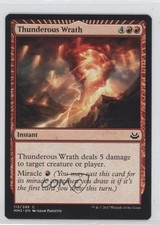 Thunderous Wrath Magic: Modern Masters 3: 2017 Edition MM3 #113