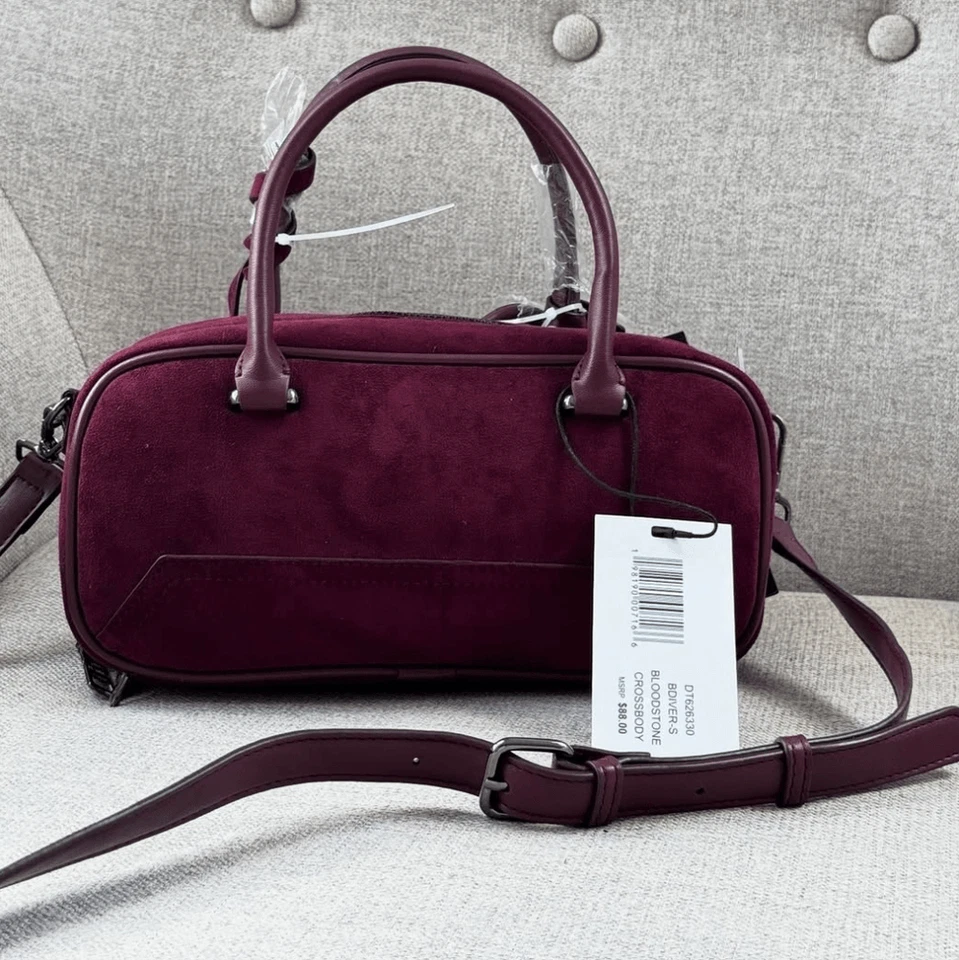 NUEVO Bolso de Hombro Steve Madden Gamuza Foto 2 de 4