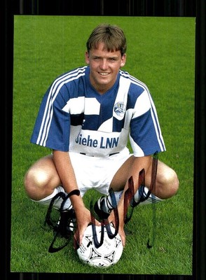 Stefan Wolf Autogrammkarte FC Luzern 1990-91 Original Signiert +A 256915