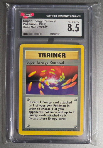 Super Energy Removal graded CGC 8.5 for sale on eBay