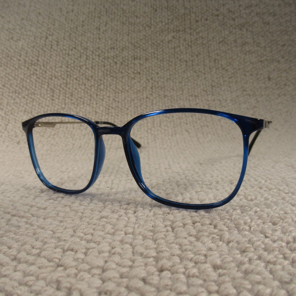Glasses Frames 5004 Blue Oval Full Frame Eyewear Spectacles - Image 2 of 4