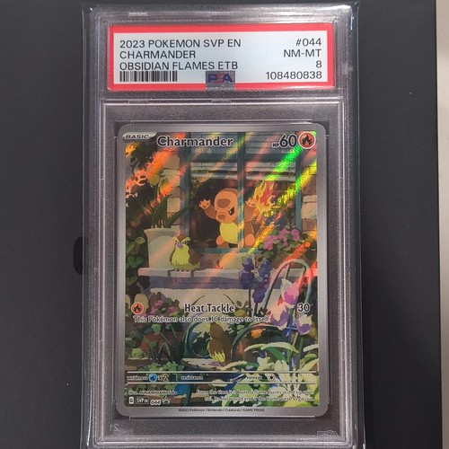 Charmander graded PSA 8 for sale on eBay