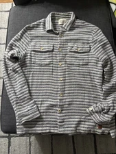 Scotch & Soda Amsterdam Men’s XL Relaxed Fit Waffle Long Sleeve Button Up Shirt