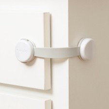 3-Pack Multi-Purpose Safety Latch Adhesive Baby Proofing White