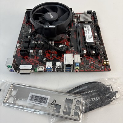 AMD Ryzen 5 5600 Gaming Motherboard CPU RAM 512GB SSD Combo