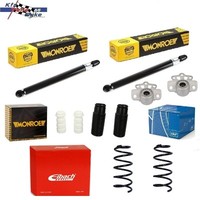 2X Monroe StossdÄMpfer + Protection KIT + SKF Domlager + Eibach Federn Hinten