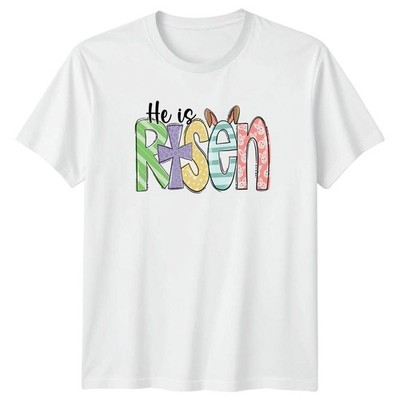 Er ist auferstanden T-Shirt Ostern christlich Ostergeschenk für Sie und Ihn