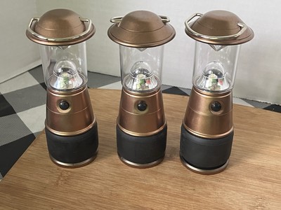 3 Mini LED Cooper Lanterns-battery-Table Centerpiece Home Decoration New