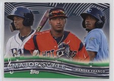 2021 Topps Pro Debut Major Scale Green 84/99 Wander Franco #MS-2 9b3