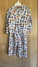 Peanuts Halloween Pajama Set Size 4 Kids Peanuts Gang Flannel White  Multi NWT