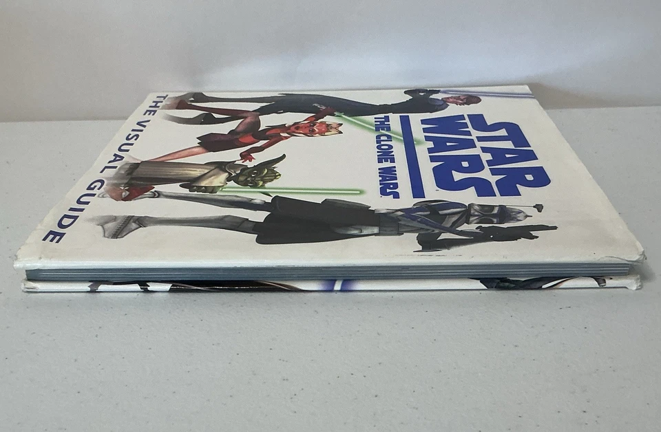 Star Wars The Clone Wars The Visual Guide Jason Fry 2008 Hardcover 1st Edition - Image 4 of 4