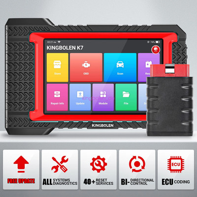 KINGBOLEN K7 Profi KFZ Diagnosegerät Auto OBD2 Scanner ALLE SYSTEM ECU Coding