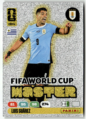 Panini FIFA World Cup Adrenalyn 2026 No. DB24 Luis Suarez Dream Big Master
