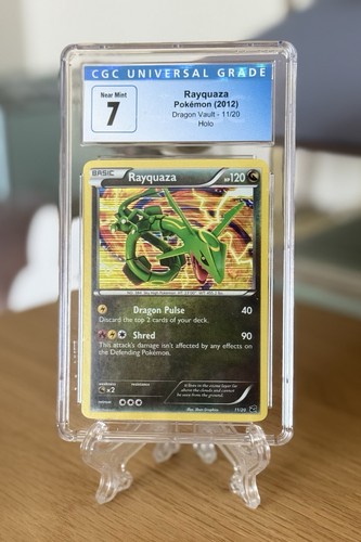 Rayquaza graded CGC 7 for sale on eBay