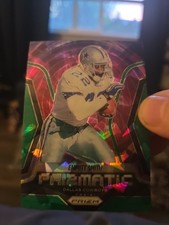 Emmitt Smith 2025 Prizm Green Cracked Ice Prizmatic #8 Dallas Cowboys HOF