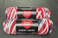 Red Heart Super Saver Americana Yarn 236 Yds, 5oz, 100 Acrylic, Pack of 2