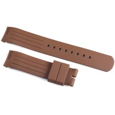 Versus by Versace VRS-SGV120014 Brown Men's Rubber Watch Band New