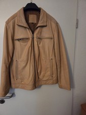 Herren Weiches leder Jacke Gr