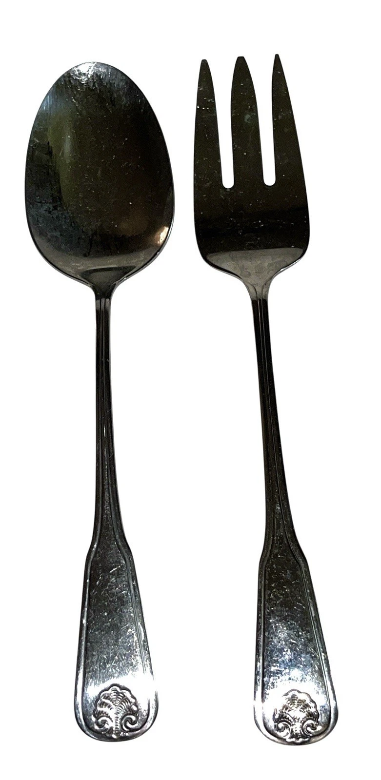 Oneida Colonial Mood Stainless Serving Spoons & Serving Fork Flatware