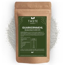 Guarkernmehl 5000 CPS Guar Gum Bindemittel, GR&Ouml;SSENAUSWAHL, Vegan Glutenfrei