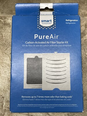Smart Choice PureAir Universal Carbon Activated Air Filter Starter Kit New