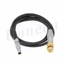 Time Code TC Cable BNC Male to 0B 5 Pin Plug Cable for ARRI Alexa Sound Devices 
