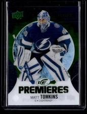 2023-24 Upper Deck UD Ice #176 Matt Tomkins Rookie Premieres Acetate Green /299