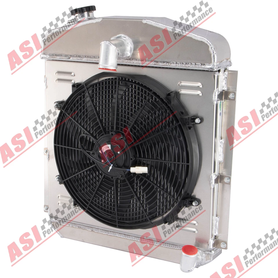 3 Row Radiator Shroud Fan For 1947-49 Plymouth Deluxe/P15 Deluxe/Special Deluxe - Изображение 2 из 4