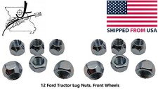 Ford Tractor Wheel Lug Nut Set 1/2-20 Nuts N NAA 2N 9N 8N 600 601 801 861 900
