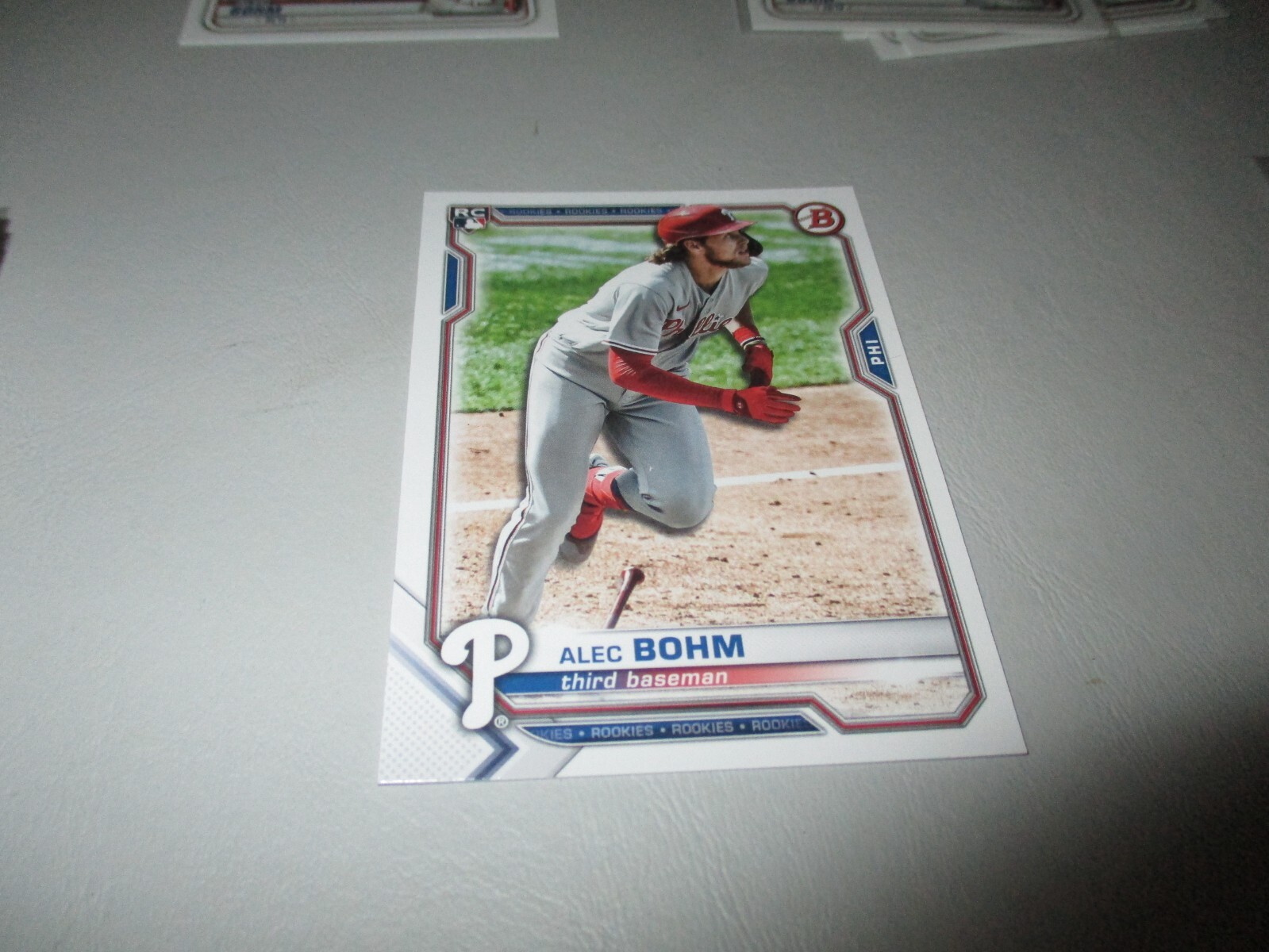 Alec Bohm 2021 Bowman RC #2