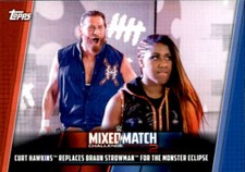 Curt Hawkins 2019 Topps WWE Women's Division Mixed Match Card #MMC-18