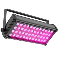 UKING RGB Wall Wash Light 48LED DMX Stage Bar DJ Beam Lighting Disco Party US