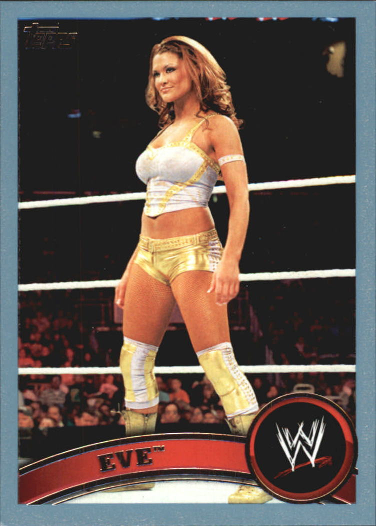 2011 Topps WWE Blue #76 Eve /2011 - NM-MT