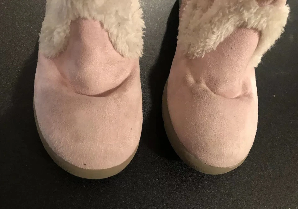 Botas de Gamuza Gymboree Sweet Treats Rosa Talla 1 Estado de Juego Foto 3 de 4