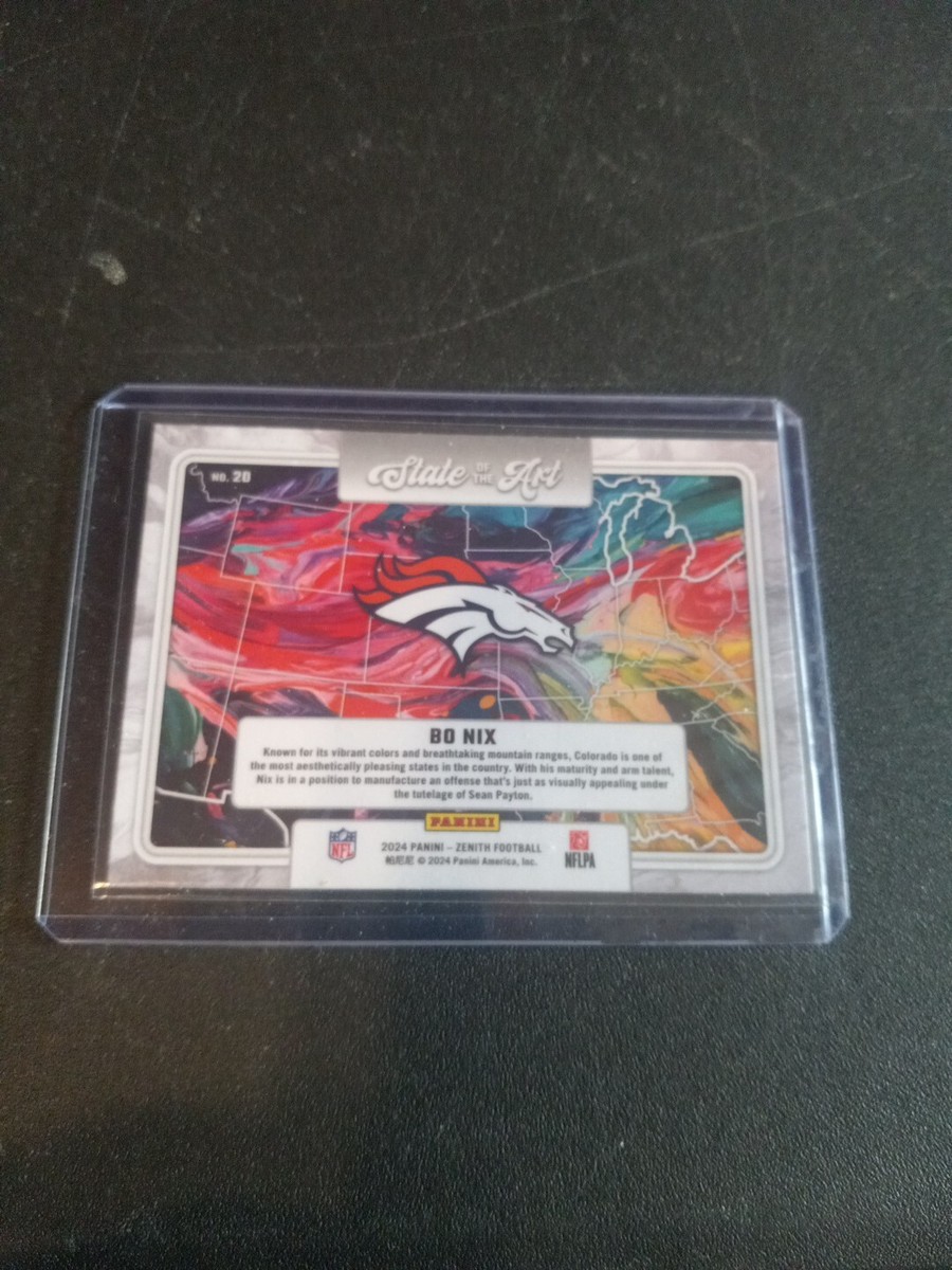 2024 Panini Zenith - State of the Art Bo Nix #20 (RC) | eBay
