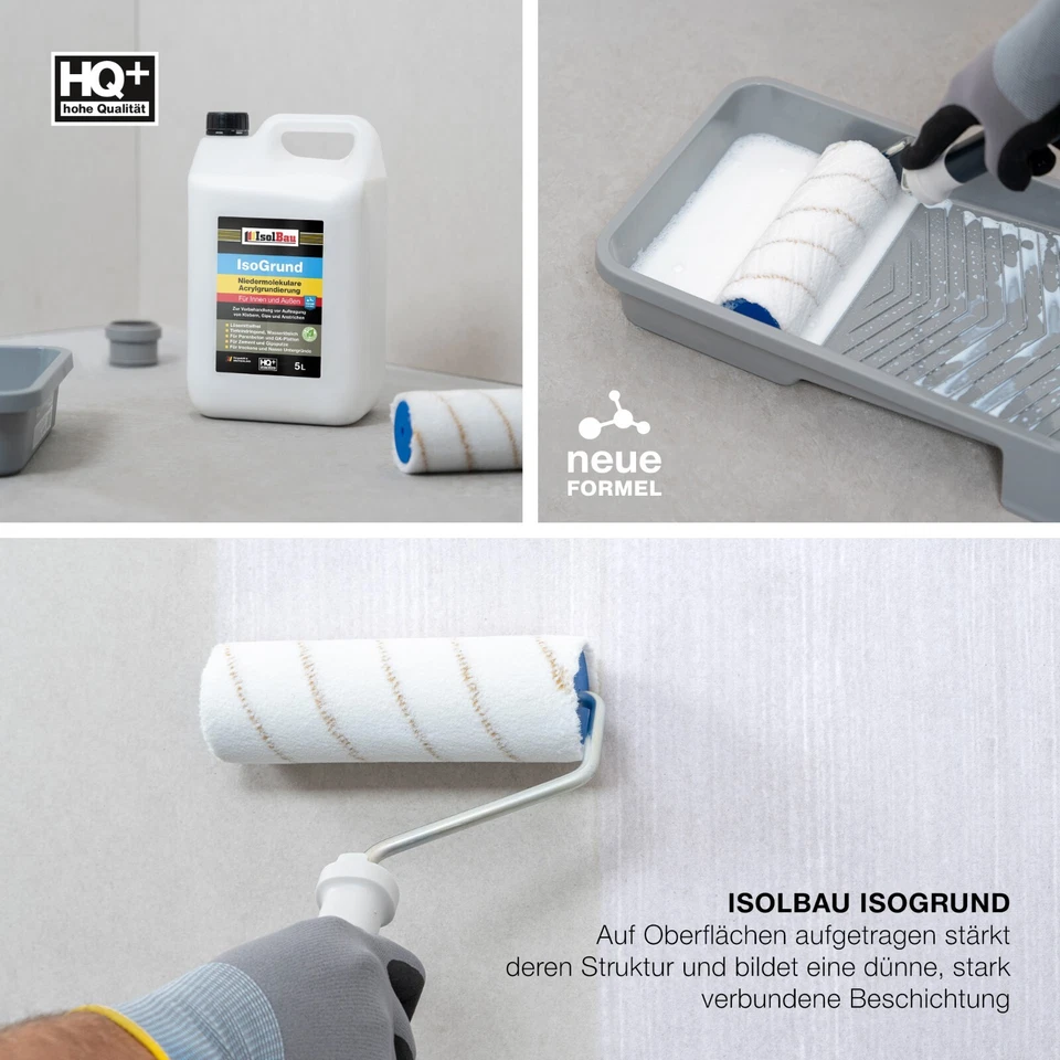 Isolbau Dichtset Badabdichtung Dusche Flüssigfolie Dichtfolie 5,5 kg Dichtband - Bild 3 von 4