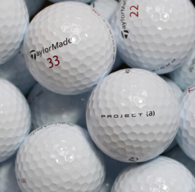 36 Golfbälle Taylor Made Project (a) AA/AAA Qualität Lakeballs gebrauchte Bälle